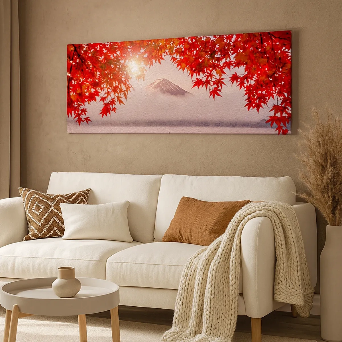 Obraz na płótnie - W japońskim klimacie - 30x30 cm