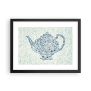 Plakat w czarnej ramie - Herbaty czar - 40x30 cm