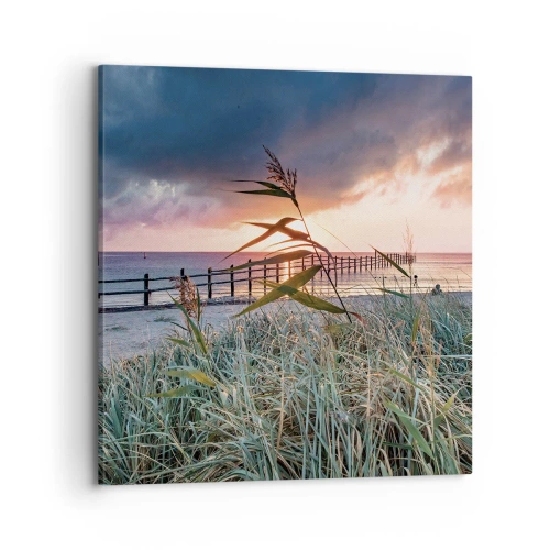 Obraz na płótnie - Nie przemija z wiatrem - 70x70 cm