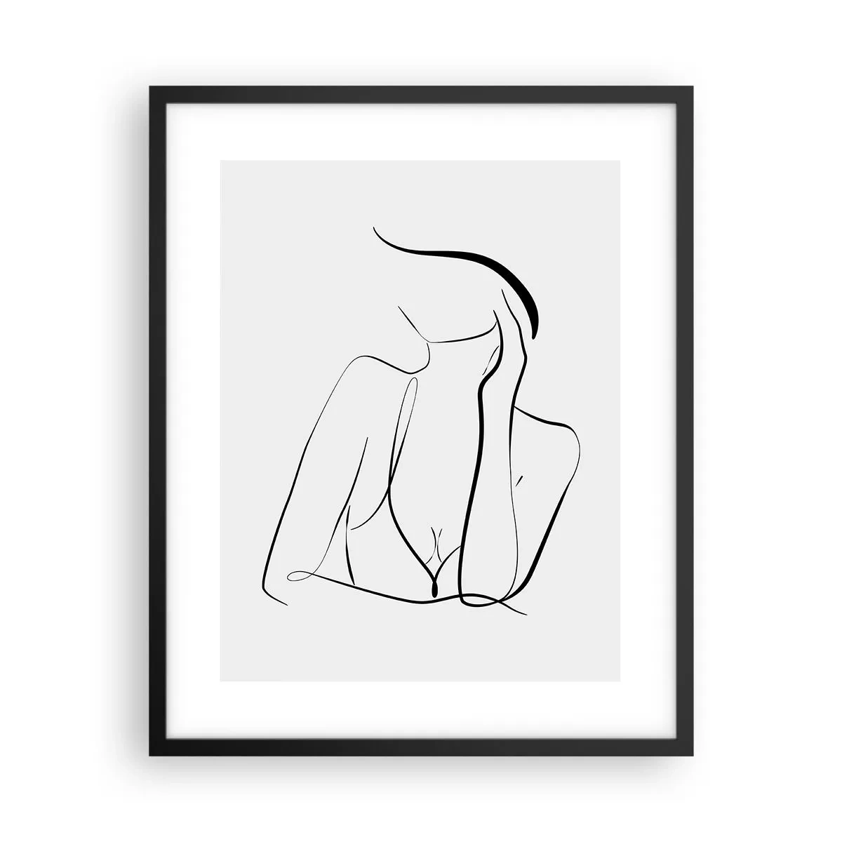 Plakat w czarnej ramie - Na fali marzeń - 40x50 cm