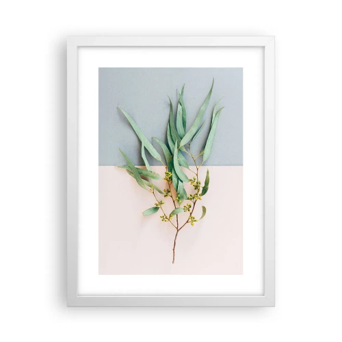 Plakat w białej ramie - Pastelowa subtelność - 30x40 cm