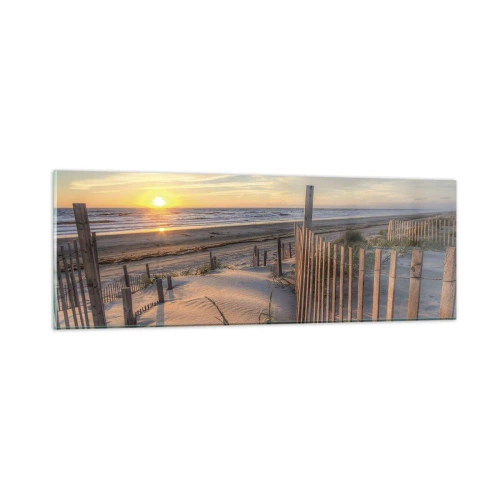 Obraz na szkle - Blask i cień wiatru - 90x30 cm