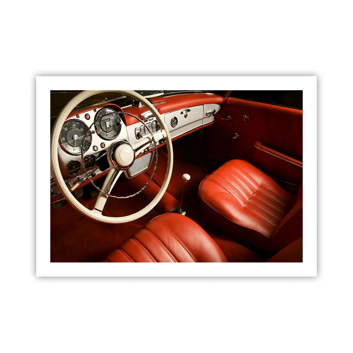 Plakat - Luksus w stylu vintage - 70x50 cm