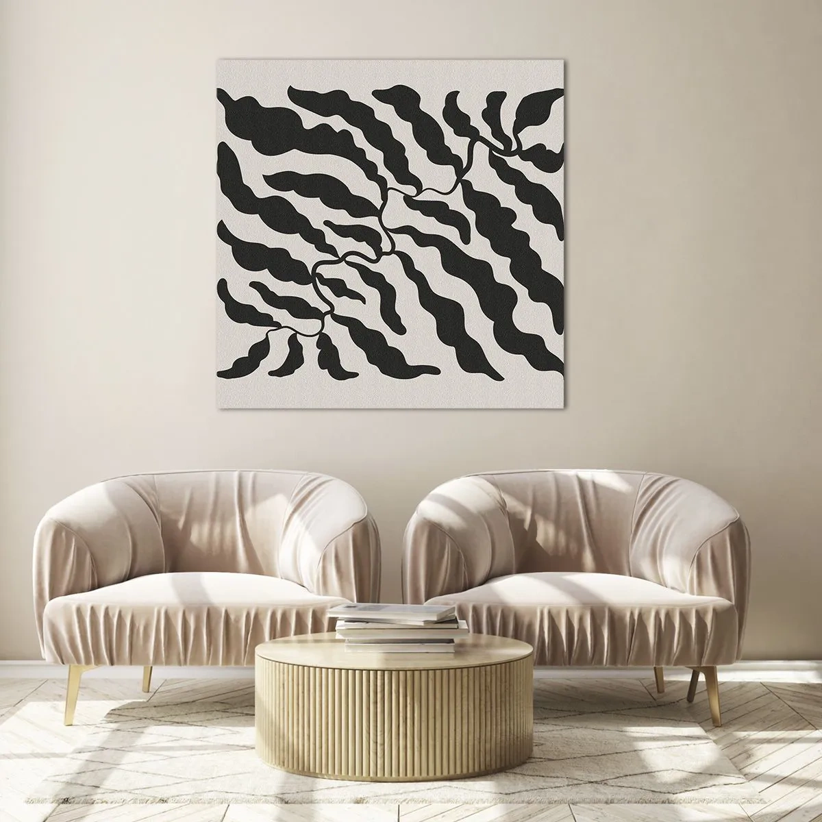 Obraz na szkle - Natura kwadratu - 40x40 cm