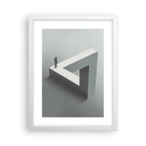 Plakat w białej ramie - A jednak możliwe - 30x40 cm