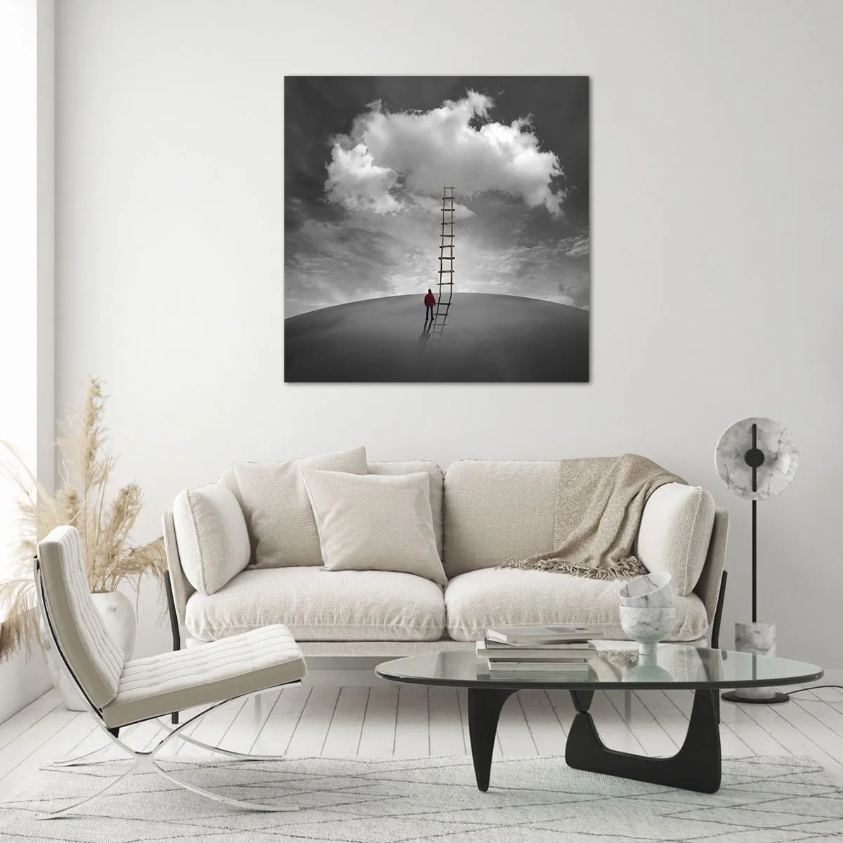 Obraz na szkle - Wszystko możliwe - 70x70 cm