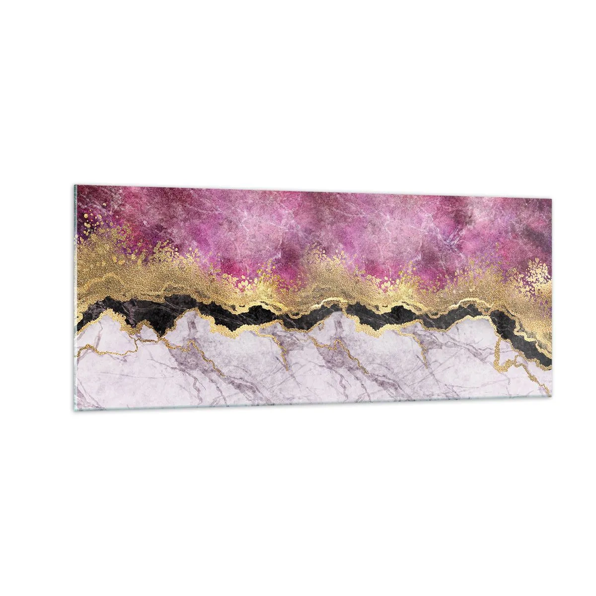 Obraz na szkle - Na granicy - 100x40 cm