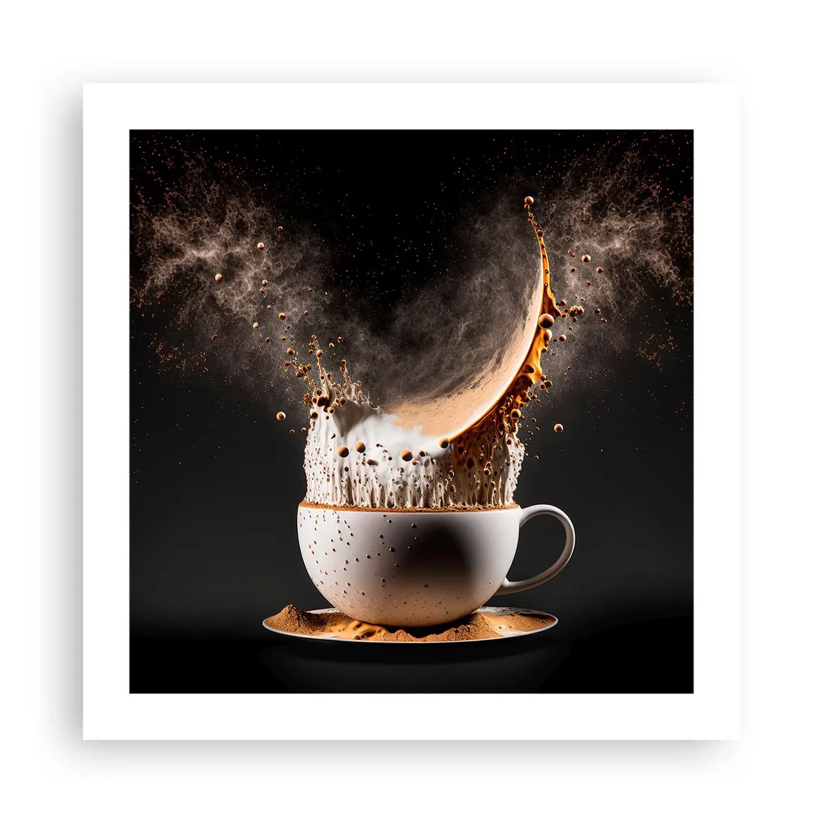 Plakat - Eksplozja smaku - 50x50 cm