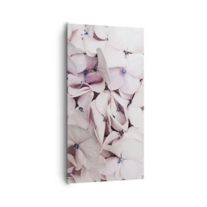 Obraz na płótnie - W powodzi kwiatów - 65x120 cm