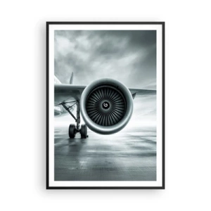 Plakat w czarnej ramie - Jest moc! - 70x100 cm