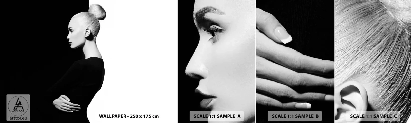 Fototapeta Próbka Standard Eco - Po prostu kobieta - Moda, Kobieta, Elegancki - 100x30 cm