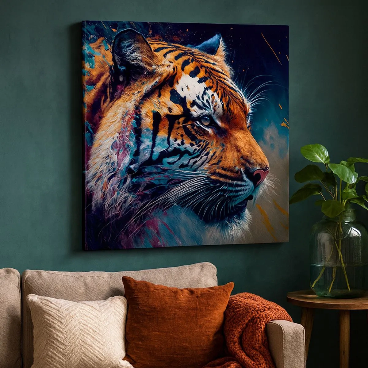 Obraz na płótnie - Dzikie piękno - 30x30 cm