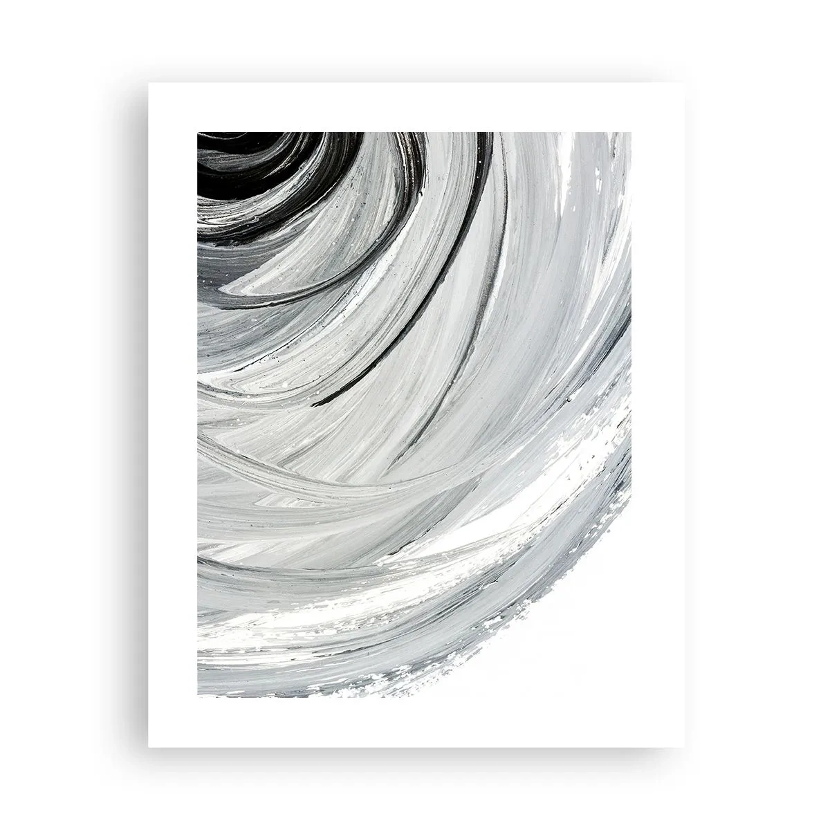 Plakat - Kompozycja orbitalna - 40x50 cm