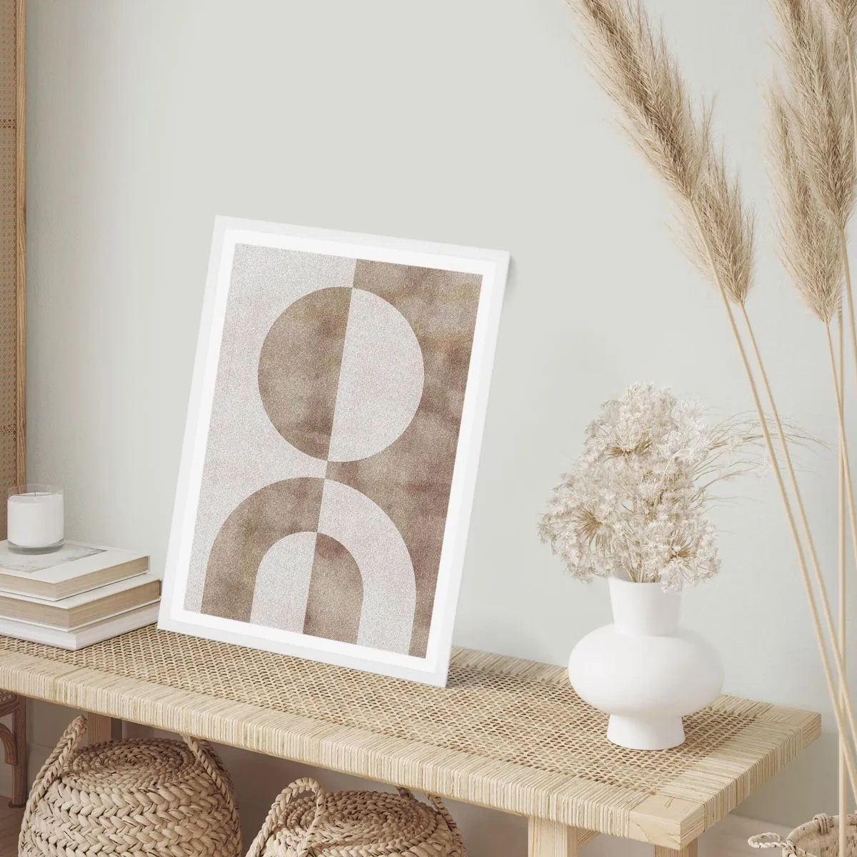 Plakat w białej ramie - Podobieństwa i różnice - 50x70 cm