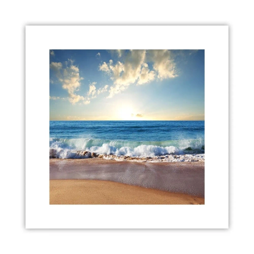 Plakat - Ruch i bezruch zarazem - 30x30 cm