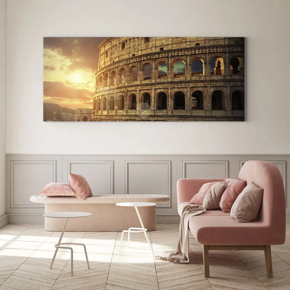 Obraz na szkle - Kolosalne wrażenie - 100x40 cm