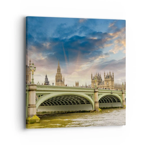 Obraz na płótnie - Czas stanął w Imperium - 40x40 cm