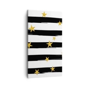 Obraz na płótnie - Wszyscy urodziliśmy się pod szczęśliwą gwiazdą - 45x80 cm