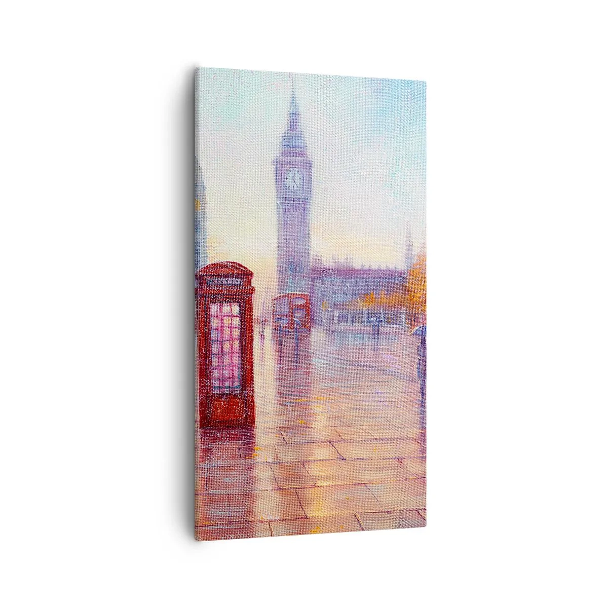 Obraz na płótnie - Londyński jesienny dzień - 55x100 cm