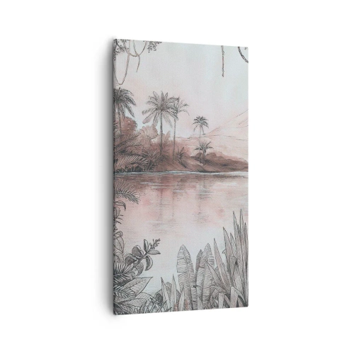 Obraz na płótnie - XIX-wieczny pamiętnik odkrywcy - 55x100 cm