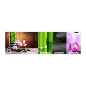 Fototapeta Próbka Samoprzylepna Deluxe Sticker - Poznaj przyjemności wschodu - Kwiaty, Orchidea, Storczyk - 100x30 cm