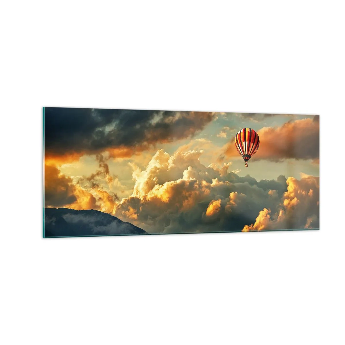 Obraz na szkle - Lecę, bo chcę - 100x40 cm