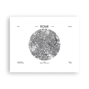 Plakat - Anatomia Rzymu - 50x40 cm