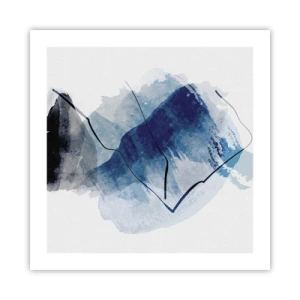 Plakat - Lodowa góra - 50x50 cm