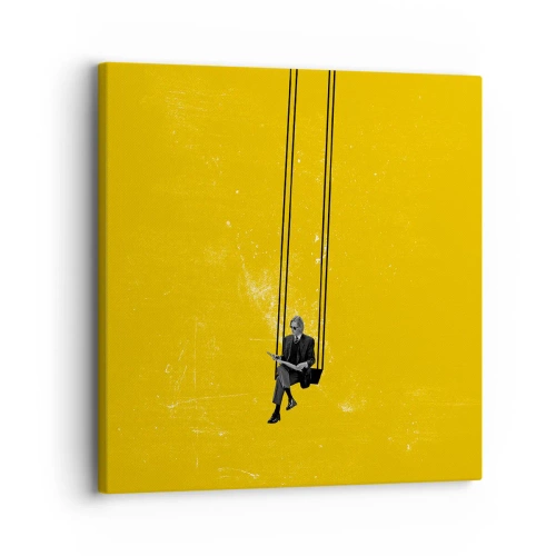 Obraz na płótnie - Dzień jak co dzień - 30x30 cm