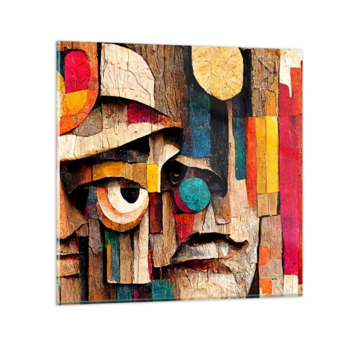 Obraz na szkle - Widzę cię… - 30x30 cm