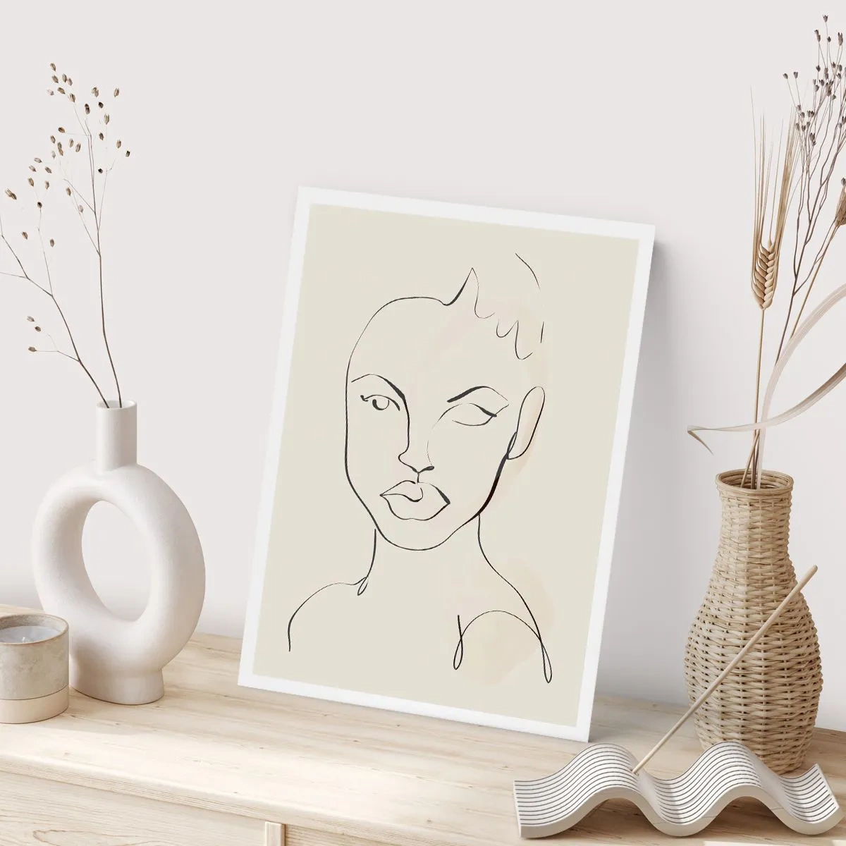 Plakat - Zarys zmysłowości - 30x40 cm