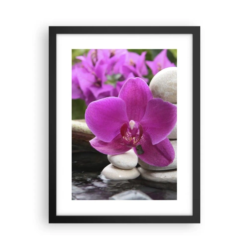 Plakat w czarnej ramie - Już odpoczywasz - 30x40 cm