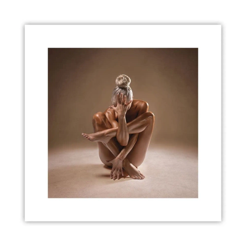 Plakat - Jedność ciała i ducha - 30x30 cm