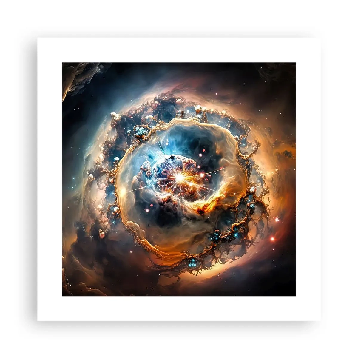Plakat - Początek - 40x40 cm