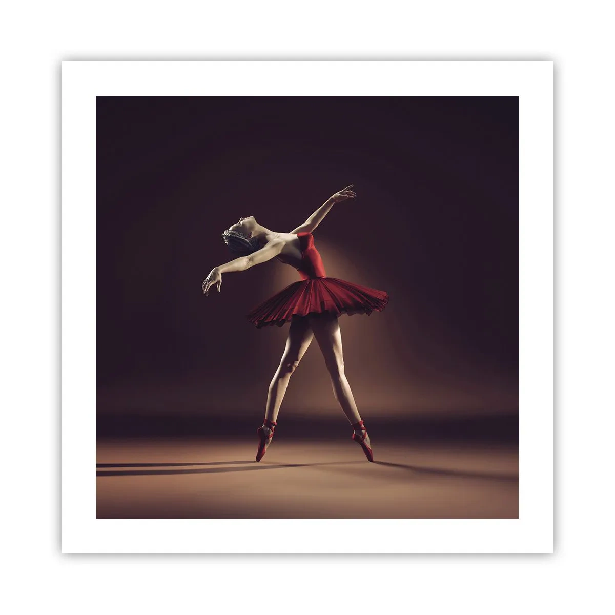 Plakat - Prima ballerina - 50x50 cm