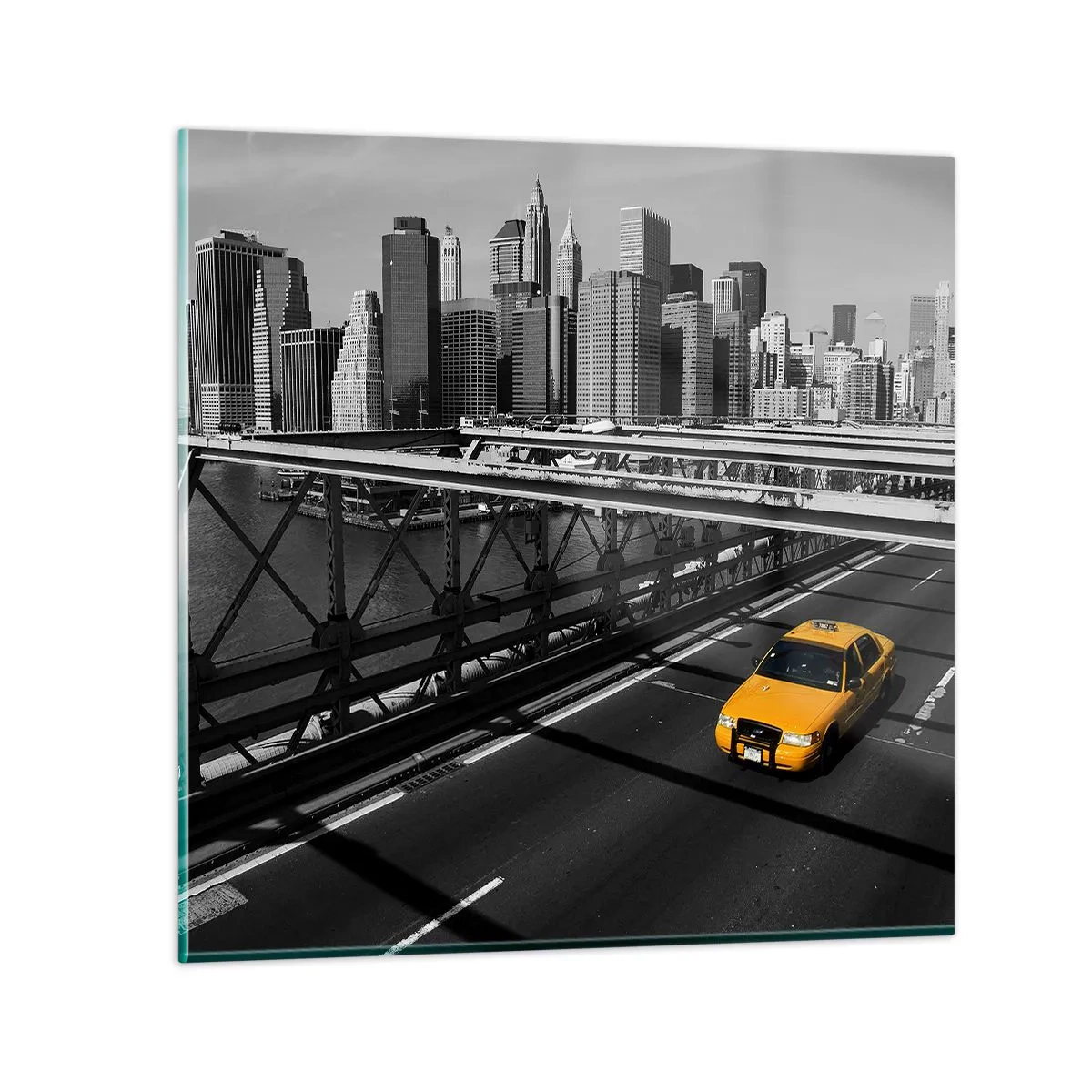 Obraz na szkle - Kolor wielkiego miasta - 30x30 cm