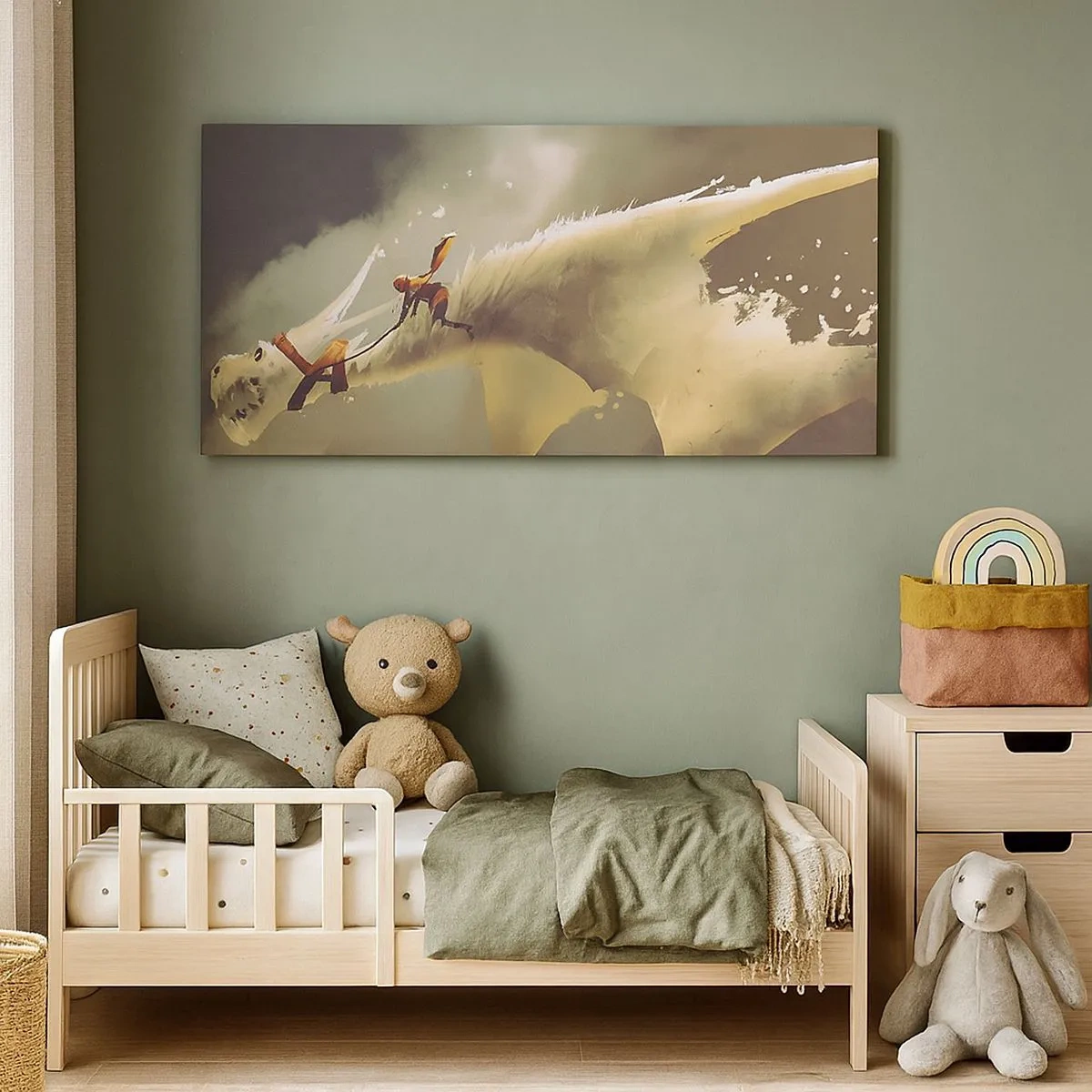 Obraz na płótnie - Światu na ratunek - 100x40 cm