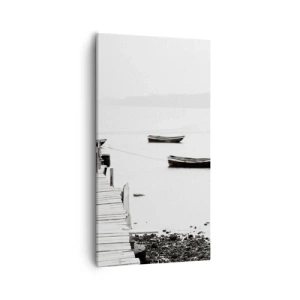 Obraz na płótnie - Nad wodą cichą i czystą - 55x100 cm