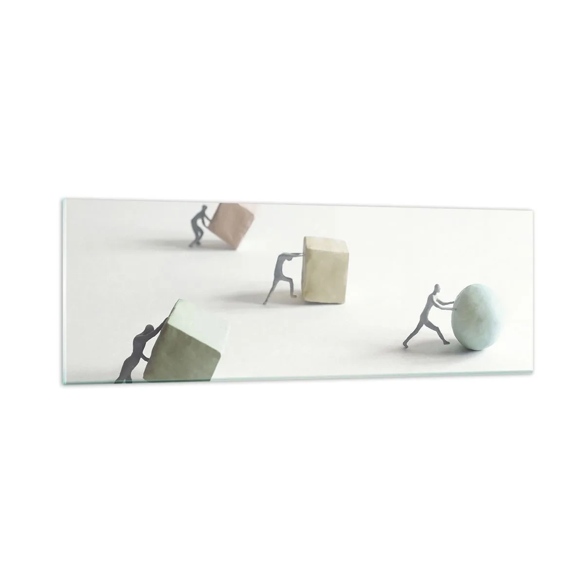 Obraz na szkle - Samo życie - 90x30 cm