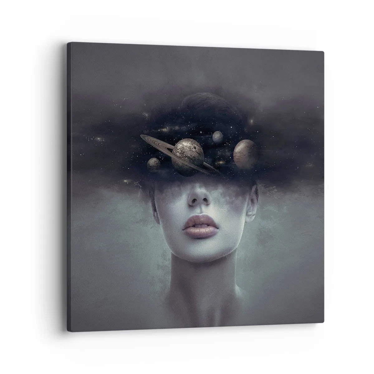 Obraz na płótnie - A planety szaleją… - 40x40 cm