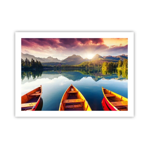 Plakat - Nic przeciw naturze - 70x50 cm