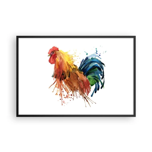 Plakat w czarnej ramie - Królewska szata, królewska duma - 91x61 cm