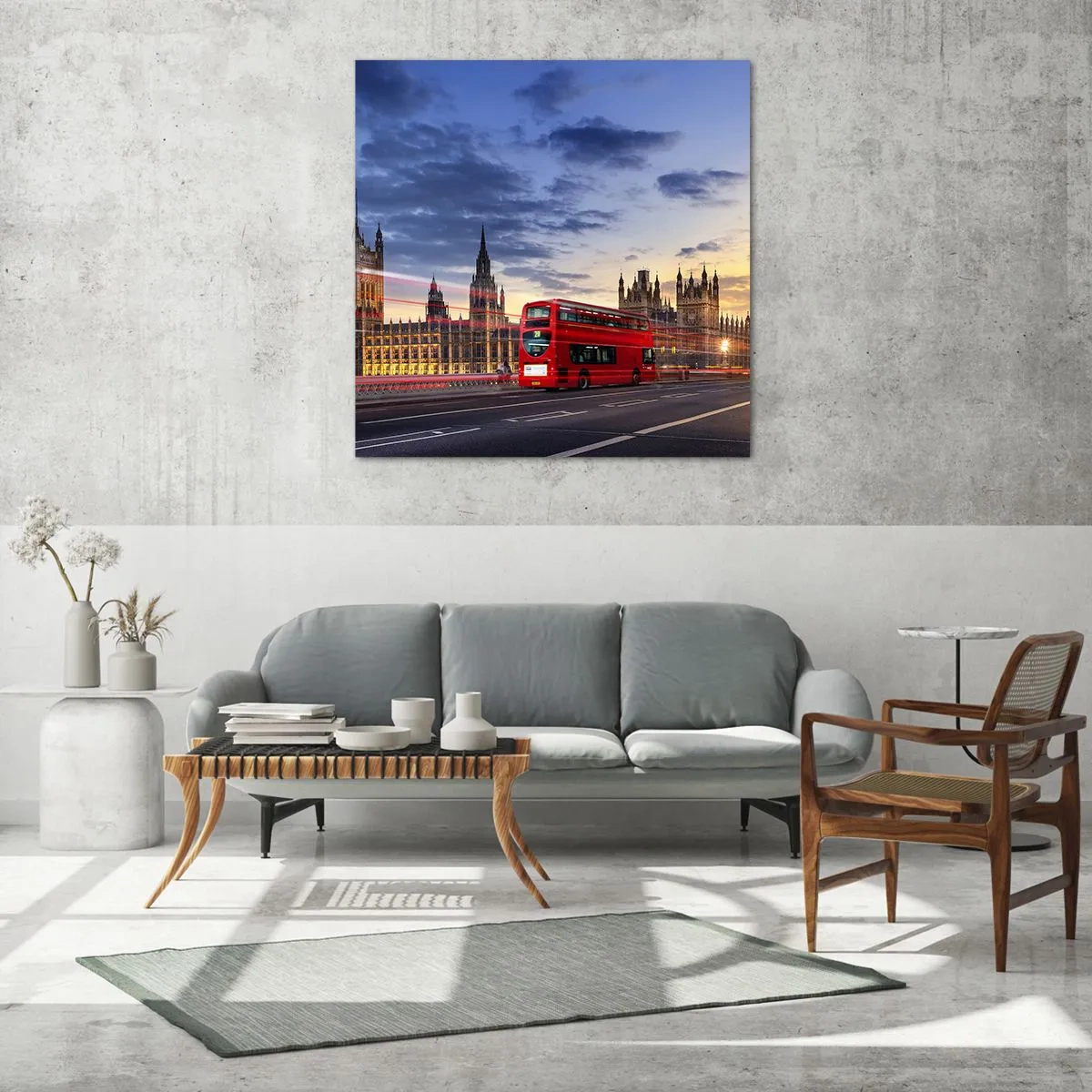 Obraz na szkle - Znaki szczególne - 60x60 cm