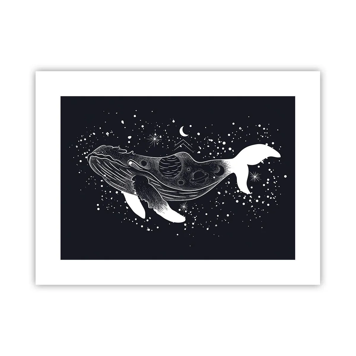 Plakat - W oceanie wszechświata - 40x30 cm