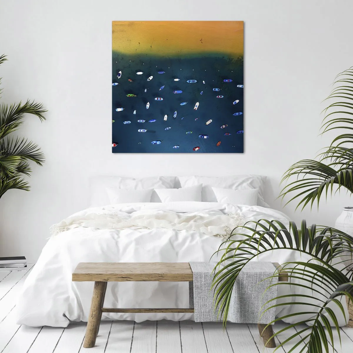 Obraz na płótnie - Wakacyjna gra - 60x60 cm