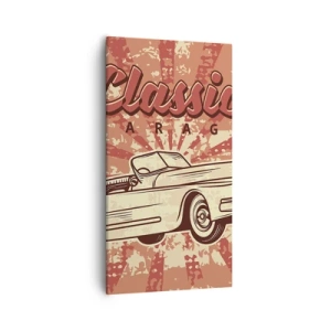 Obraz na płótnie - A w radiu Elvis - 55x100 cm