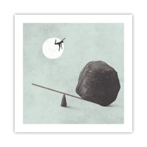 Plakat - Spełnione marzenie - 50x50 cm