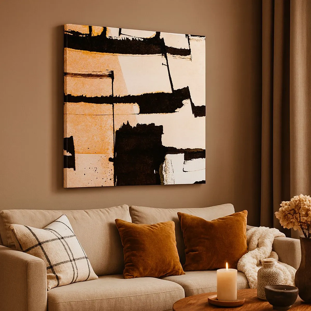 Obraz na płótnie - Jednak porządek - 30x30 cm