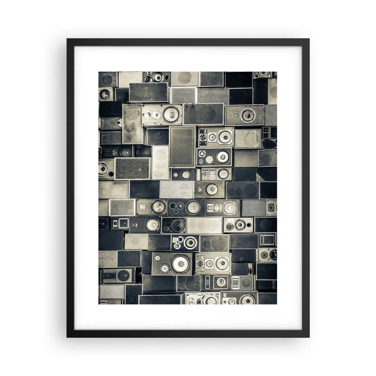 Plakat w czarnej ramie - I wszystko gra - 40x50 cm