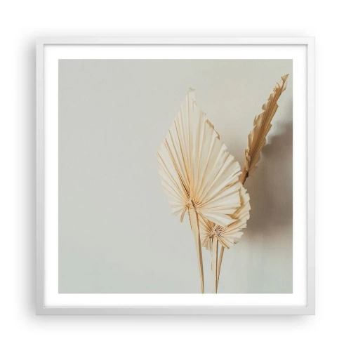 Plakat w białej ramie - Gdy potrzebne ukojenie - 60x60 cm